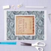 Tissue Paper Money Napoleon Hill Tissuepapier (Craft)