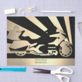 Tissue Paper Motorbike motorfiets goldwing Tissuepapier (Craft)