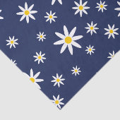Tissue Paper Navy Daisy Tissuepapier (Detail)
