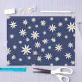 Tissue Paper Navy Daisy Tissuepapier (Craft)