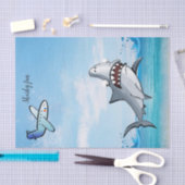 Tissue Paper Ocean Shark Airplane Ocean Tissuepapier (Craft)