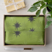 Tissue Paper on Atomic Green Starbursts Tissuepapier (Geschenk)
