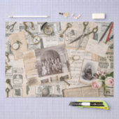 Tissue Paper (oud dagblad, collectie) Tissuepapier (Craft)