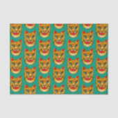 Tissue Paper over Jaguar-Waterverf lachen Tissuepapier (Voorkant)