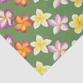 Tissue Paper Plumeria Tropical Flowers Tissuepapier (Detail)