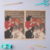 Tissue Paper-Retro Chocolade Advertentie Poster Tissuepapier (Craft)