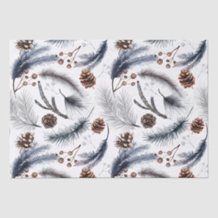 Tissue Paper Rustic Woodland Winter Boho Tissuepapier