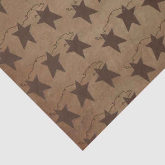 Tissue Paper Rusty Stars Tissuepapier (Detail)
