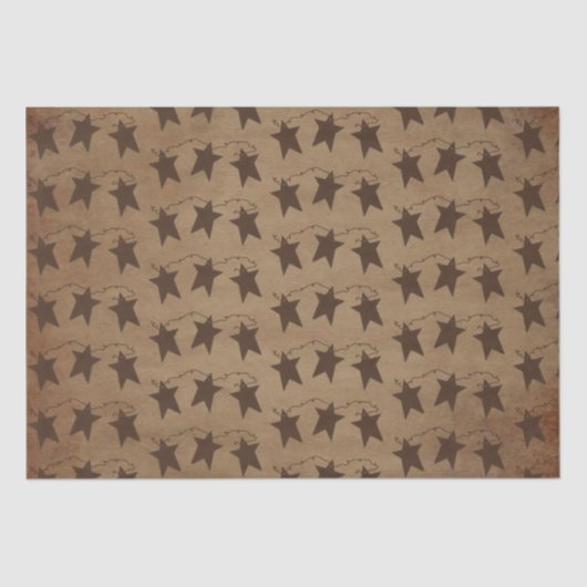 Tissue Paper Rusty Stars Tissuepapier (Voorkant)