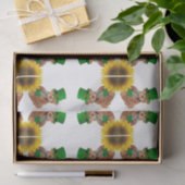 Tissue Paper Saint Patrick's Day Teddy Bear Tissuepapier (Geschenk)