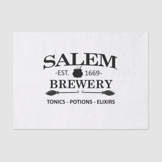 Tissue Paper Salem Brewery Tissuepapier (Voorkant)