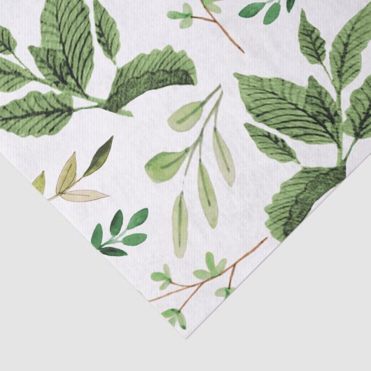 Tissue Paper Spring Greenery Tissuepapier (Detail)