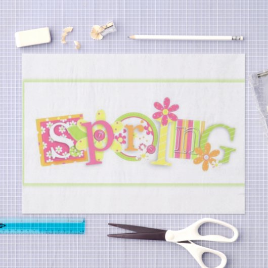 Tissue Paper Spring Tissuepapier (Craft)