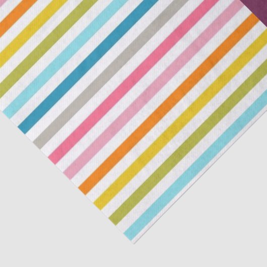 Tissue Paper Stripes Burgundy Tissuepapier (Detail)