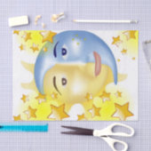 Tissue Paper Sun Moon Stars Tissuepapier (Craft)