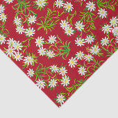 Tissue paper Swiss Edelweiss Alpine Flowers Tissuepapier (Detail)
