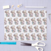 Tissue Paper Teddybeer Baby Borrel Tissuepapier (Craft)