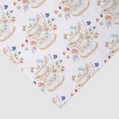 Tissue paper thea Cup Tissuepapier (Detail)