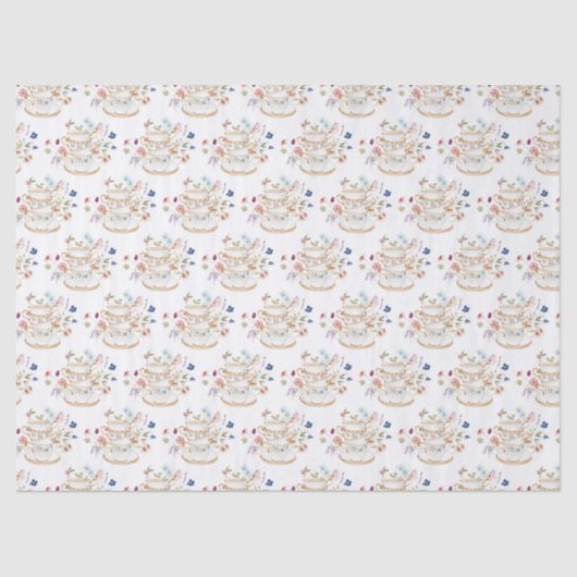 Tissue paper thea Cup Tissuepapier (Voorkant)