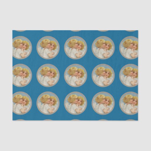 Tissue Paper Twin Angels Tissuepapier (Voorkant)