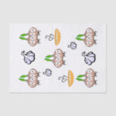 Tissue Paper Uien Knoflook Chef Tissuepapier (Voorkant)