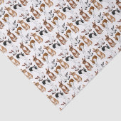 Tissue paper uit bitty bitty Bunny Rabbits Tissuepapier (Detail)