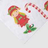 Tissue Paper van Misses Elf en Candy Canes Tissuepapier (Detail)