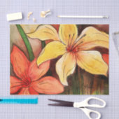 Tissue Paper Waterverf Tiger Lily Tissuepapier (Craft)