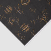 Tissue Paper Witte Sigils Tissuepapier (Detail)