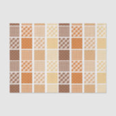 Tissue Papern Oranje Brown Tissuepapier (Voorkant)