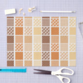 Tissue Papern Oranje Brown Tissuepapier (Craft)