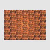 Tissue Papier cadeau verpakking Halloween pompoen (Voorkant)