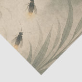 TISSUE PAPIER JAPANSE Vuurvlieg PRINT (Detail)