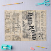 Tissue technische tekeningen tissuepapier (Craft)