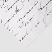 Tissue van de deduplicatie van Script Love Tissuepapier (Detail)