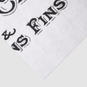 Tissue voor Franse signalisatie Tissuepapier (Detail)