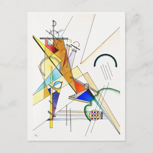 Tissue, W. Kandinsky Briefkaart (Voorkant)