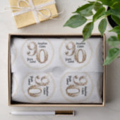 Tissuepapier 90ste verjaardag (Geschenk)