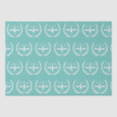 Tissuepapier als afstudeercadeau voor rechtenstude (Voorkant)
