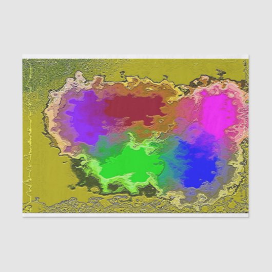 tissuepapier "Artist Palette" (Voorkant)