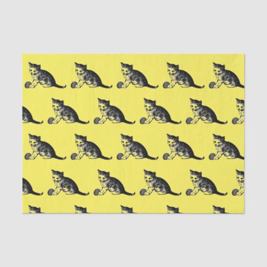 Tissuepapier BABY KATTEN (Voorkant)