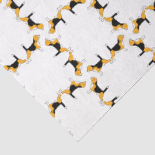 Tissuepapier Beagle honden