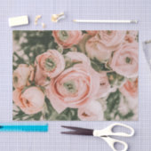 TISSUEPAPIER : BLOEMEN : PIJONROZEN (Craft)