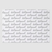 Tissuepapier - bruidsmeisje (Voorkant)