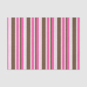 Tissuepapier bruin & roze streep (Voorkant)
