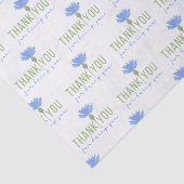 Tissuepapier 'Dank je dat je bent wie je bent' (Detail)