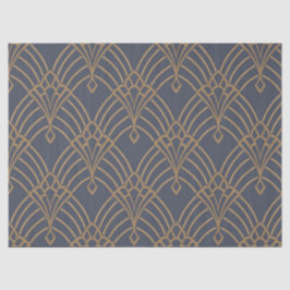 Tissuepapier Découpage - Art Deco Waaiers Ontwerp