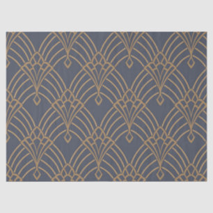 Tissuepapier Découpage - Art Deco Waaiers Ontwerp