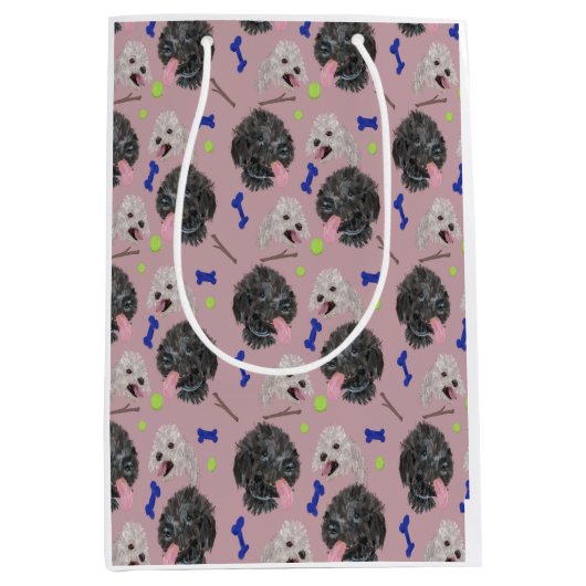 Tissuepapier Happy Paws Medium Cadeauzakje (Voorkant)