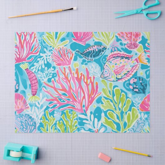Tissuepapier in stijlvol grafisch design (Craft)